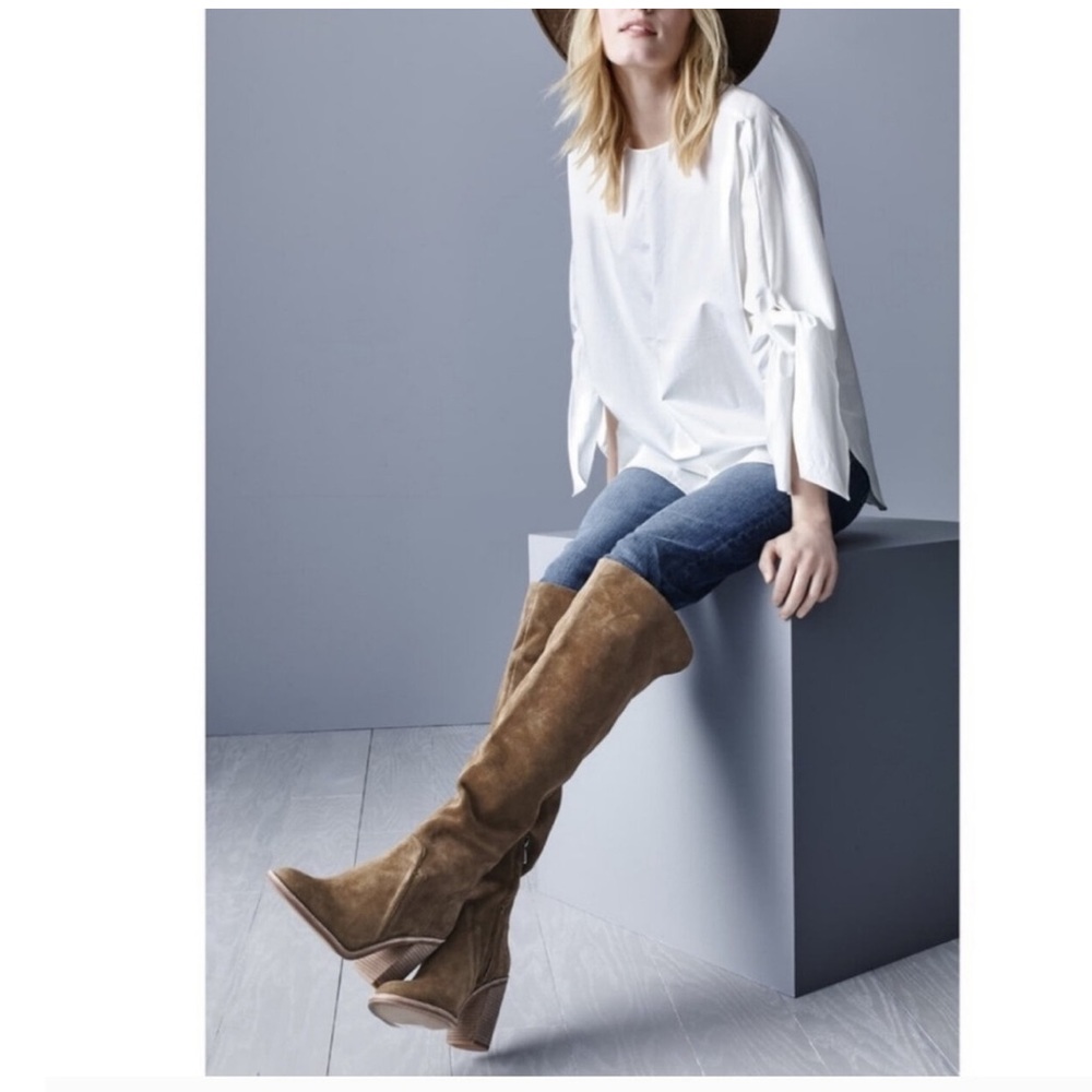 Vince Camuto Meleya OTK boots Pre Loved Condition